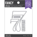 Hero Arts Fancy Dies Number Seven