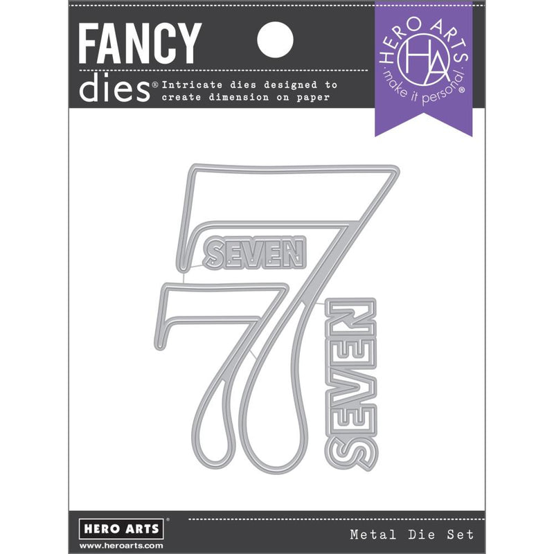 Hero Arts Fancy Dies Number Seven