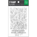 Hero Arts Clear Stamp & Die Combo Christmas Foliage