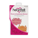 Heartfelt Creations Cut & Emboss Dies - Peony & Sunflower Banner*