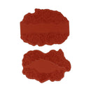 Heartfelt Creations Cling Rubber Stamp Set - Elegant Rose Banner*