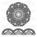 Heartfelt Creations Cling Rubber Stamp Set - Elegant Mosaics*