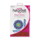 Heartfelt Creations Cling Rubber Stamp Set - Elegant Mosaics*