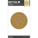 Hero Arts Hot Foil Plate Leaves And Dots