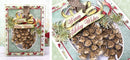 Heartfelt Creations Cling Rubber Stamp Set - Festive Pine, Snowy Pines*