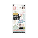 Heidi Swapp Old School Cardstock Stickers 48 Pack - W/Iridescent Foil*