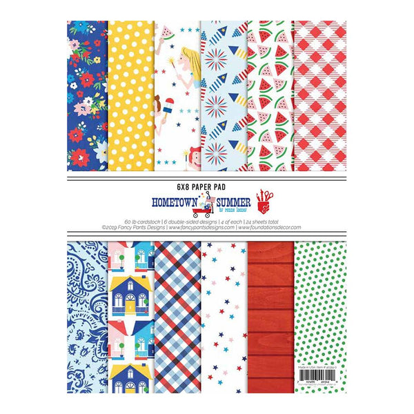 Fancy Pants Designs Paper Pad 6"x 8" Hometown Summer*