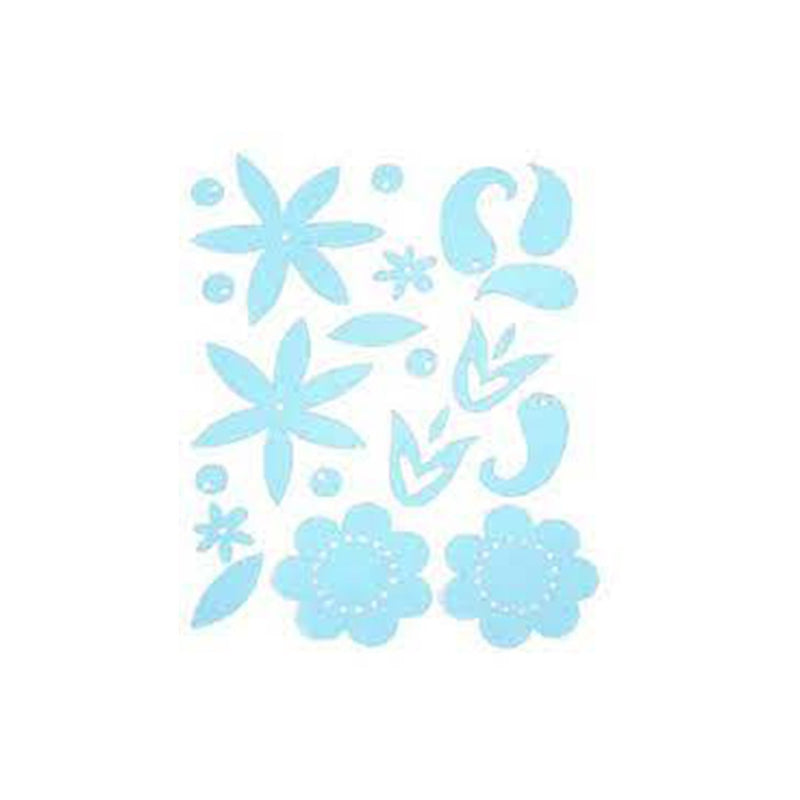 Heidi Swapp Gel Blossoms - Sky 20/pk*