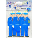 Crafts For Kids Imports First Responder Foam Shapes 3 pack - Police*