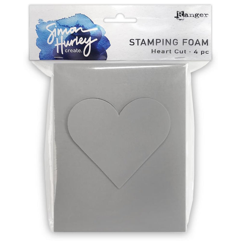 Simon Hurley create. Stamping Foam Shapes - Heart Cut