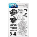 Simon Hurley create. Cling Stamps 6"X9" - Lovely Lantanas*