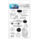 Simon Hurley create. Clear Stamps 6"x 9"- Happy Fall*