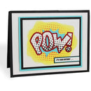 i-crafter Clear Acrylic Stamps - Comic Halftone Dots - 3.5in x7in*