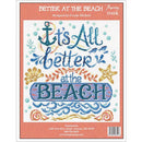Imaginating Counted Cross Stitch Kit 10"X10" Life is Better at the Beach (14 Count)*