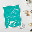 Hero Arts Stencil 6"X6 (15.2cm x 15.2cm)  Script