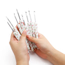 Universal Crafts Crochet Hook Set - Delicate Flower 8pk