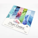 Poppy Crafts Printed 12"x12" Paper Pad - Rainbow Inks