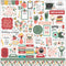 Echo Park Elements Cardstock Stickers 12"X12" Year In Review