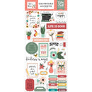 Echo Park Chipboard 6"X13" Accents, Year In Review*
