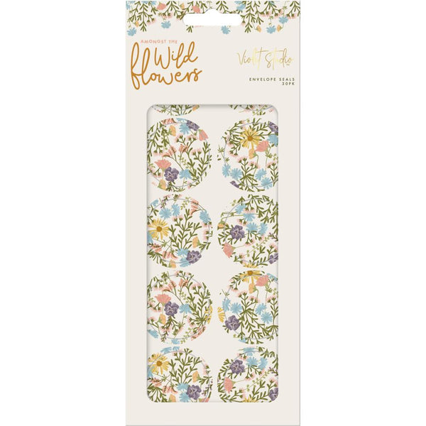 Violet Studio Envelope Seals 30 pack  Amongst The Wildflowers