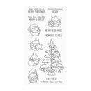 My Favorite Things Clear Stamps 4"x 8" - Merry Bees-mas