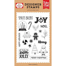 Echo Park Stamps Let it Snow Globe, Have A Holly Jolly  Christmas*