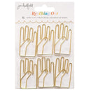 Jen Hadfield Reaching Out Metal Clips - Hand*