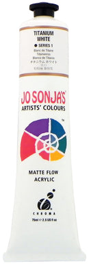 Jo Sonja Acrylic Paint 75ml - S1 - Titanium White