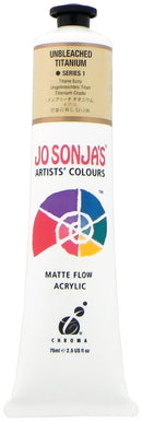 Jo Sonja Acrylic Paint 75ml - S1 - Unbleached Titanium