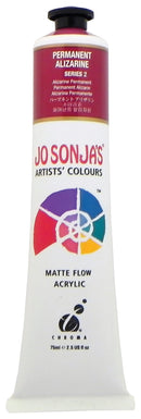 Jo Sonja Acrylic Paint 75ml - S2 - Permanent Alizarine