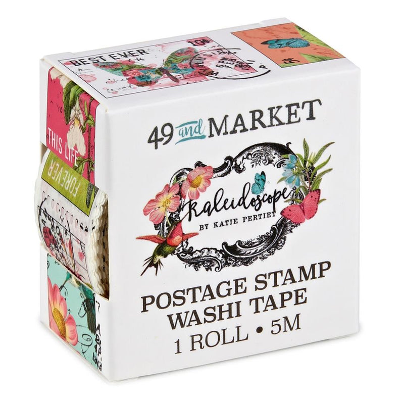 49 And Market Washi Tape Roll Postage, Kaleidoscop