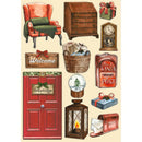 Stamperia Wooden Shapes A5 - Home For The Holidays*