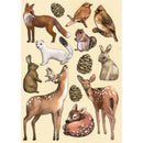 Stamperia Wooden Shapes A5 - Cozy Winter*
