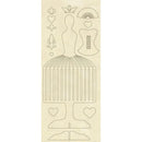 Stamperia Wooden Shapes 5in X12in - Mannequin, Princess*