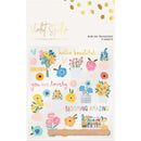 Violet Studio Rub-On Transfers Rainbow Blooms*