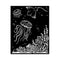 Stamperia Stencil 7.87"x 9.84" - Songs of the Sea - Jellyfish