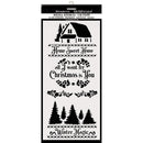 Stamperia Stencil 4.72in x 9.84in - Winter Magic*