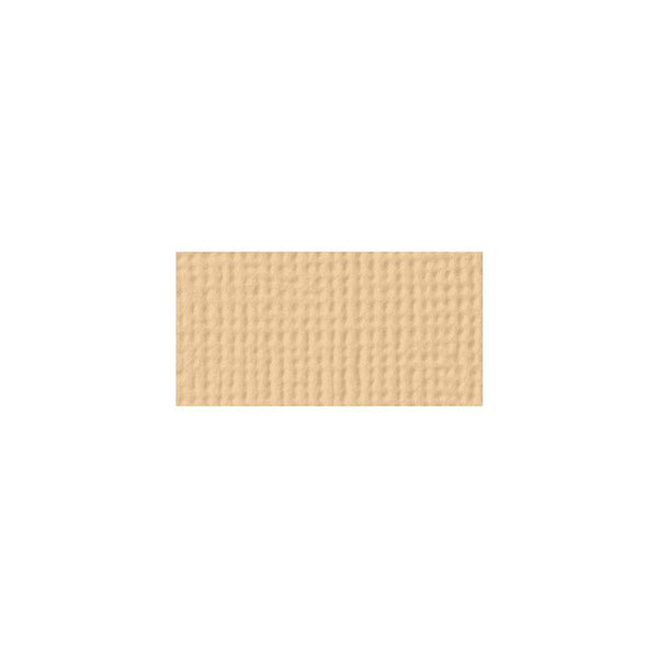 American Crafts Textured Cardstock 12"X12" - Latte - Single Sheet