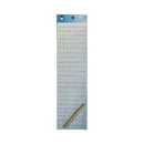 Li'l Davis Designs - Tinseltown Glitter Rub-Ons - Rose*