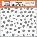 Echo Park Stencil 6"X6" Wild Animal Spots, Little Explorer
