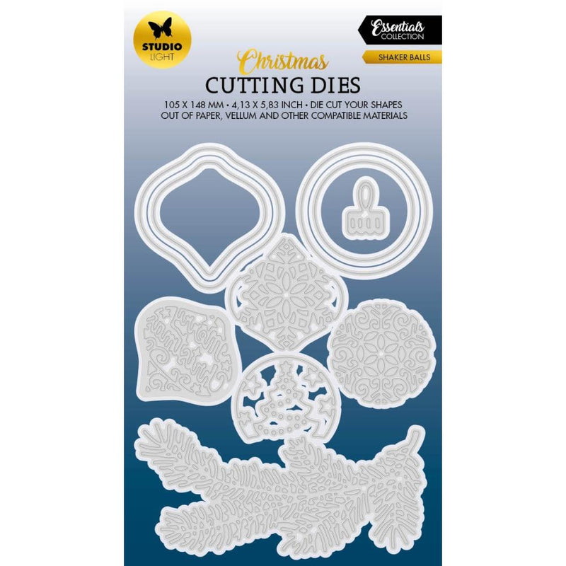 Nr. 569, Shaker Balls Essentials Cutting Die - Studio Light