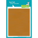 Lawn Cuts Background Hot Foil Plate Woodgrain*