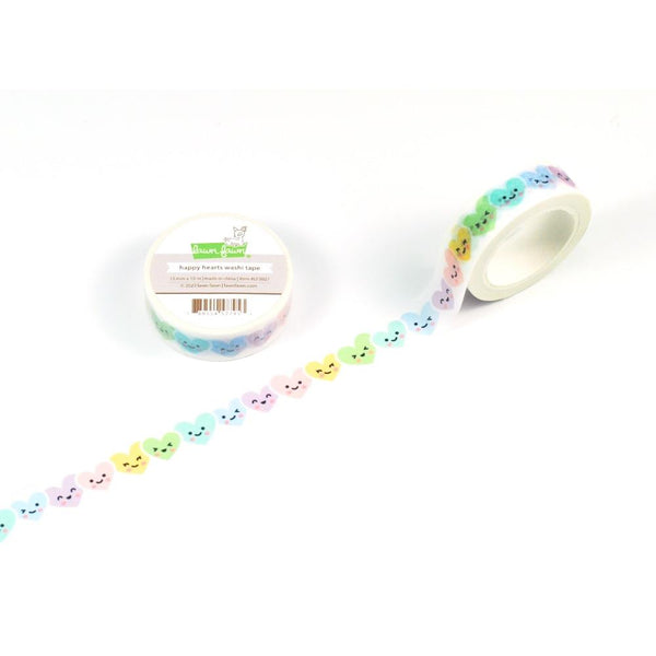 Lawn Fawndamentals Washi Tape Happy Hearts*