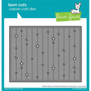 Lawn Cuts Custom Craft Die Dotted Moon & Stars Backdrop: Landscape*