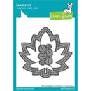 Lawn Cuts Custom Craft Die Stitched Maple Leaf Frame*