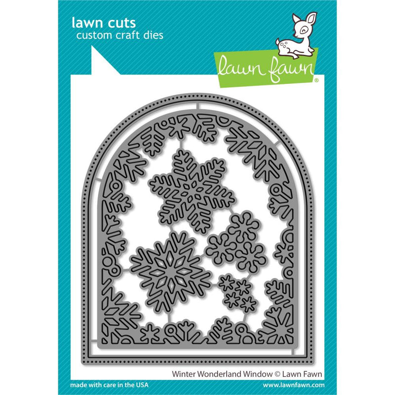 Lawn Cuts Custom Craft Die Winter Wonderland Window*