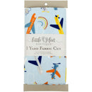 Fabric Editions Little Feet Boutique 1 Yard Precut Fabric - Adventure - Travel