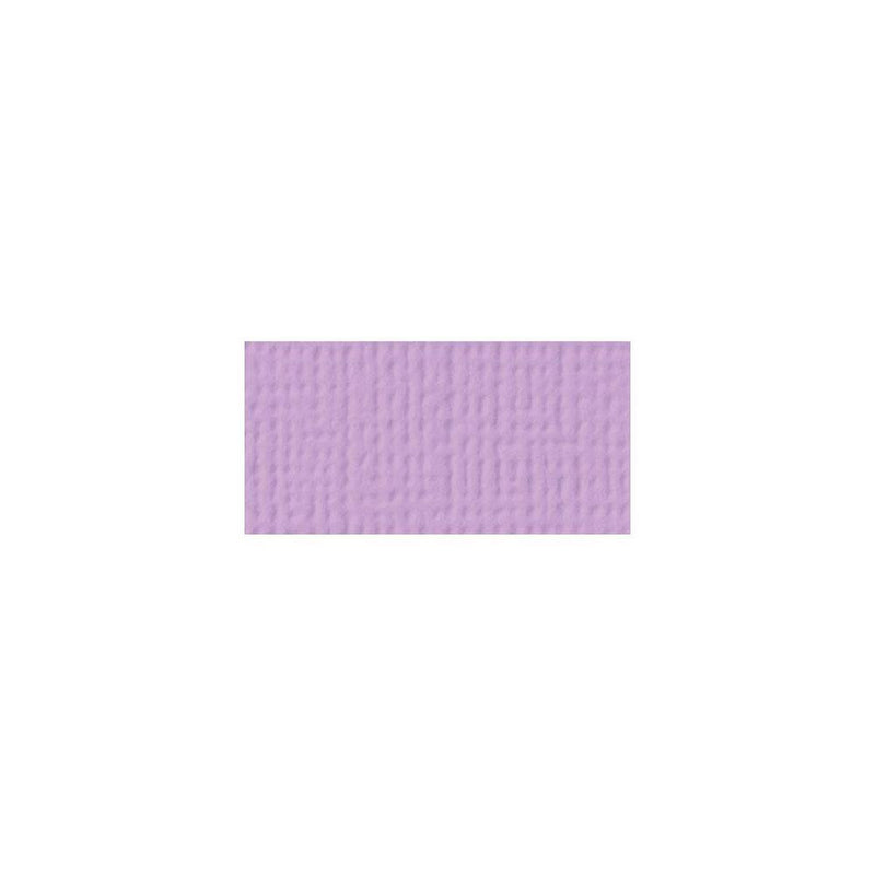 American Crafts Textured Cardstock 12"X12" - Lilac - Single Sheet*