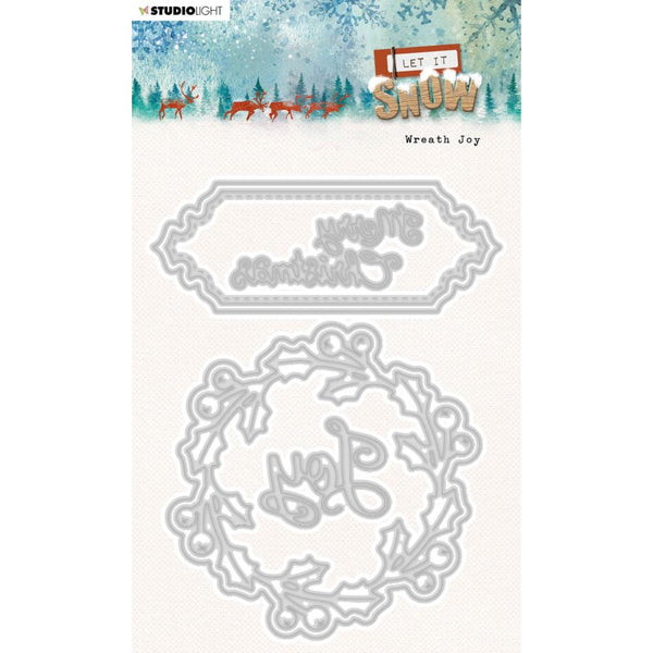 Studio Light Let It Snow Cutting Die - Nr. 376, Wreath*