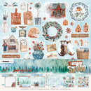 Studio Light Let It Snow Background Paper 12"x 12" 12/Pack - Nr. 08, 6 Designs/2 Each*